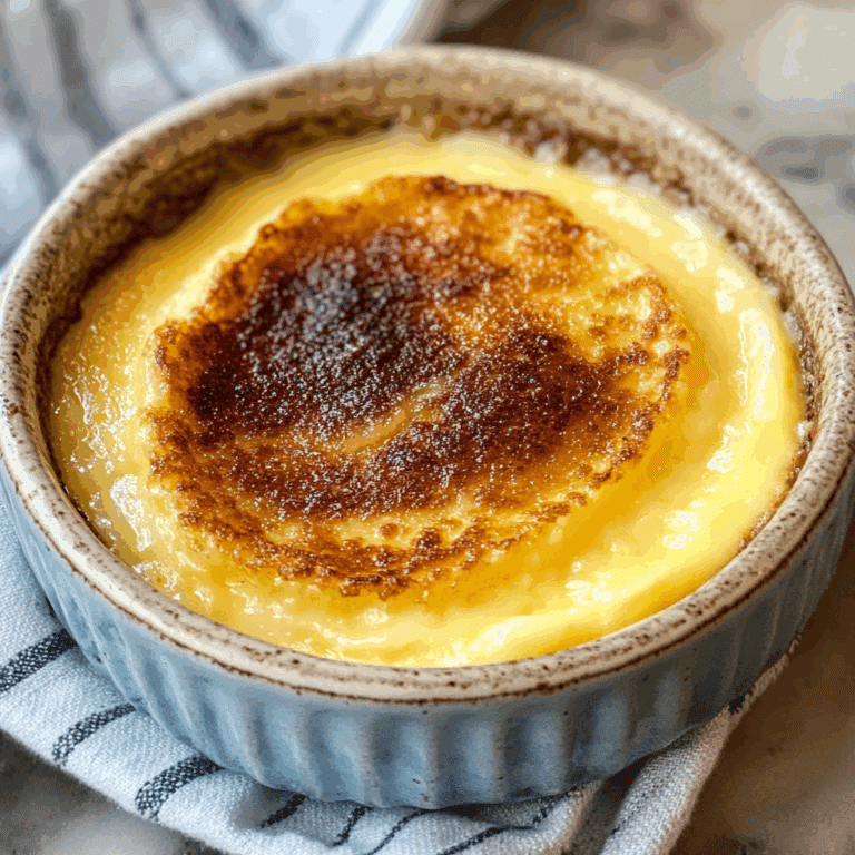 Amish Baked Custard