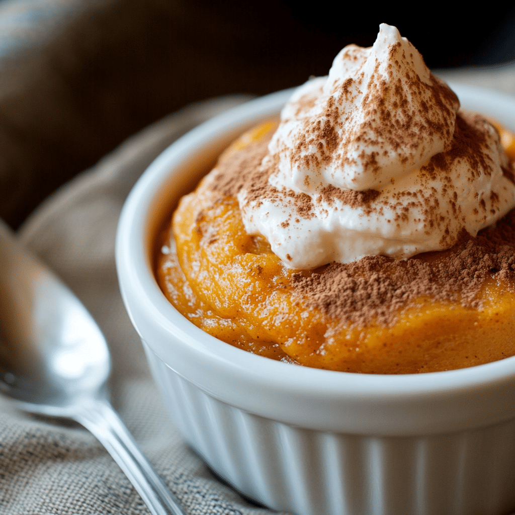 Baked Pumpkin Pudding