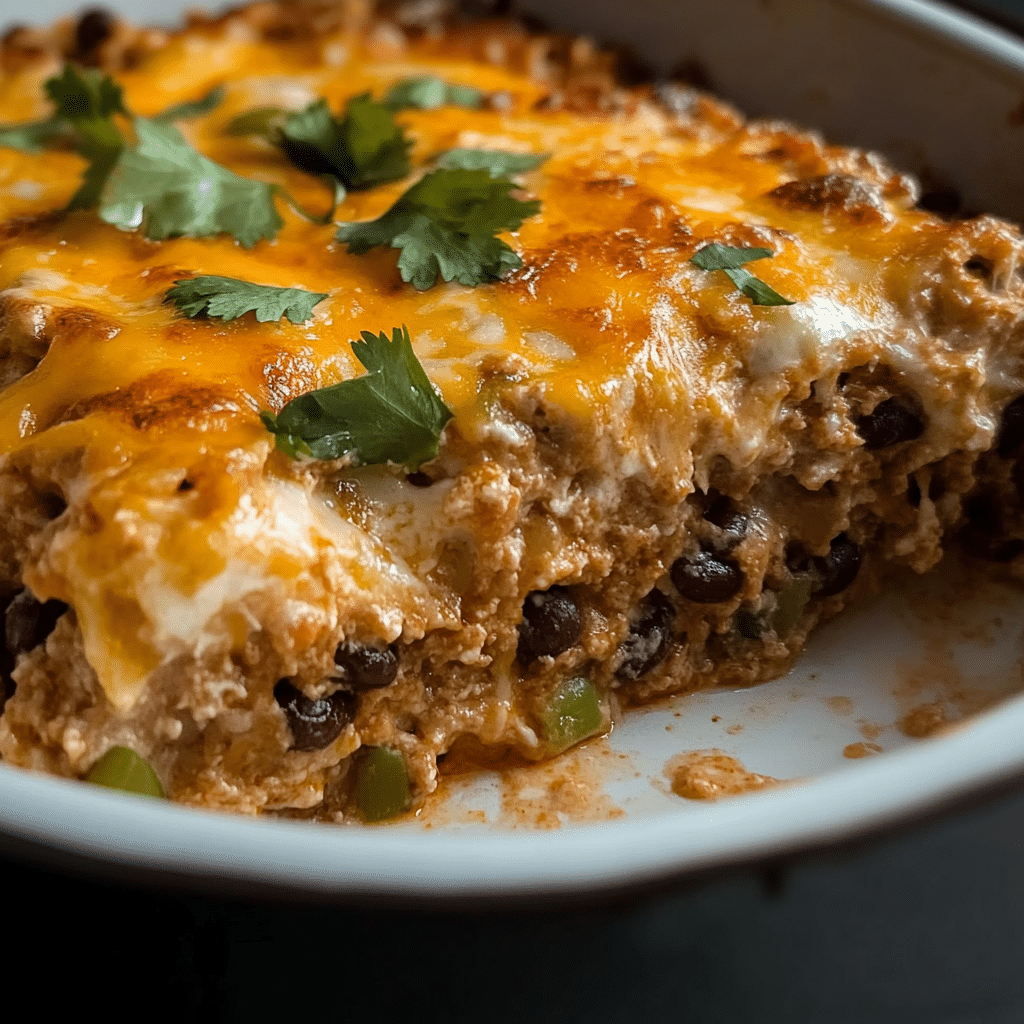 Creamy Burrito Casserole