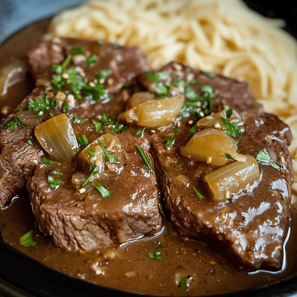 Crock Pot Cube Steak