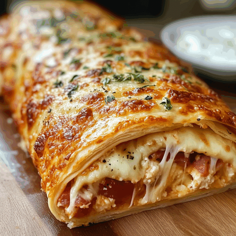 Homemade Stromboli