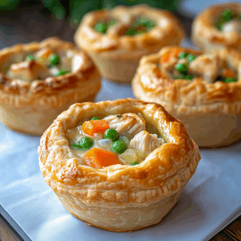 Mini Chicken Pot Pies