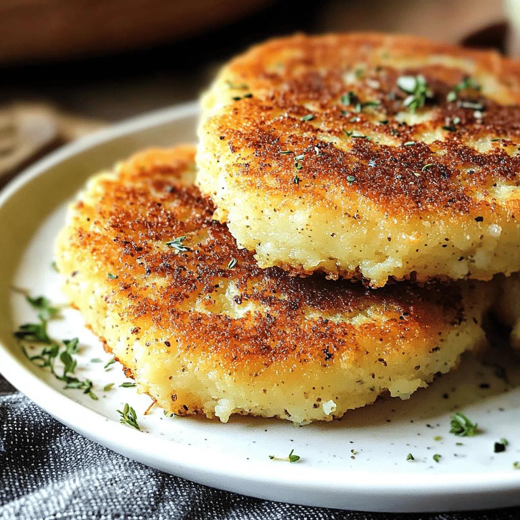 Old-Fashioned Potato Cakes