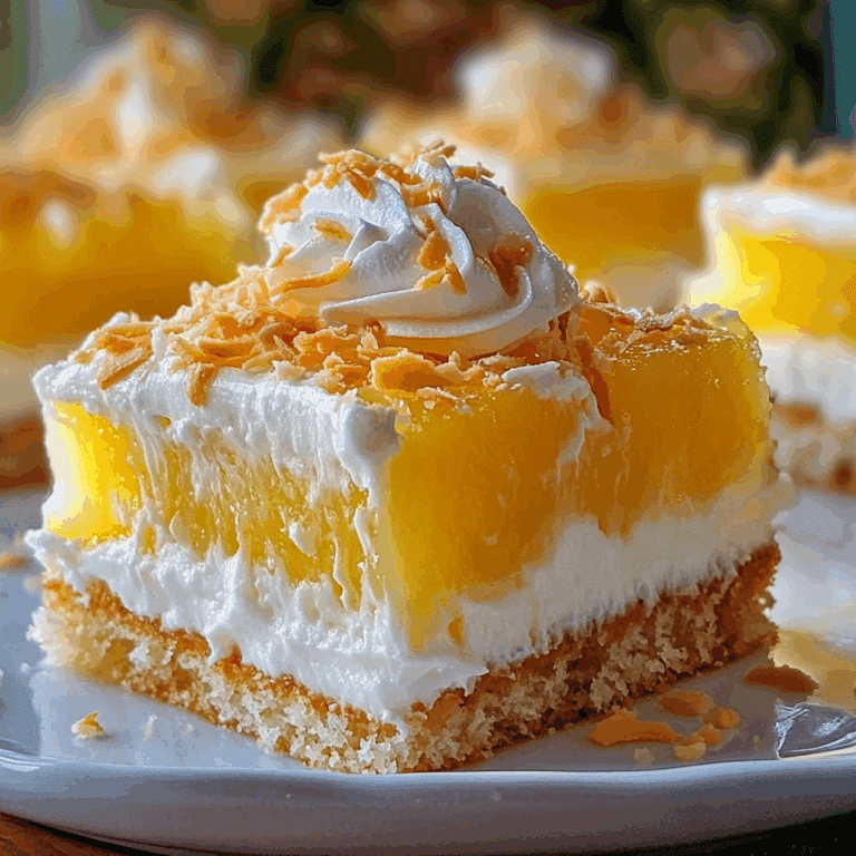 Pineapple Coconut Dream Cake