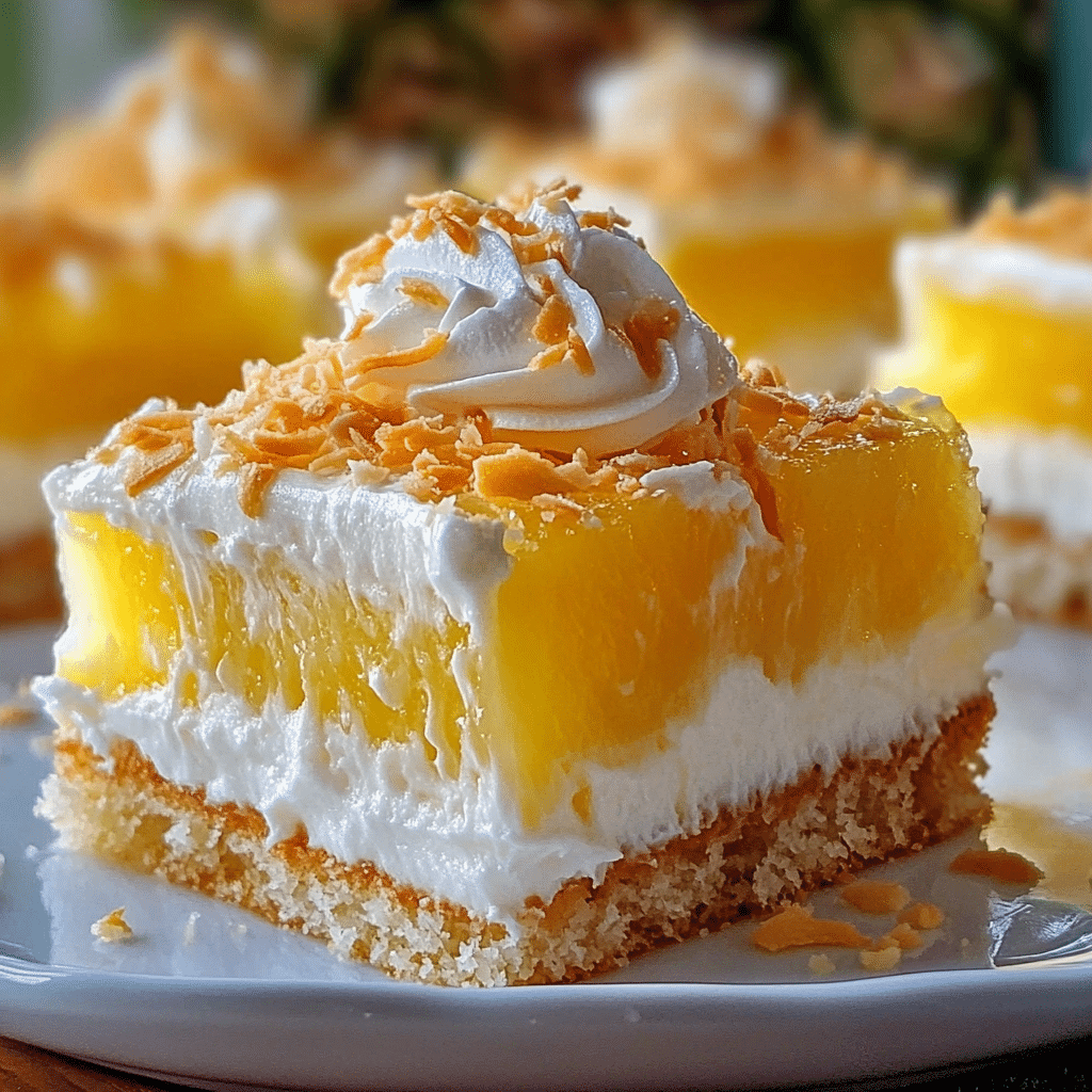 Pineapple Coconut Dream Cake