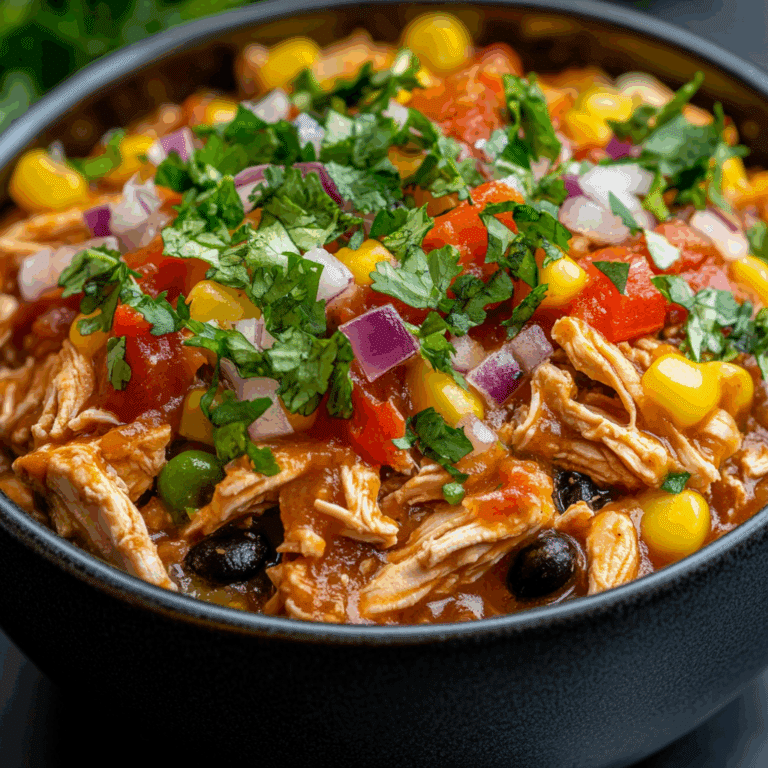 Slow Cooker Mexican Chicken