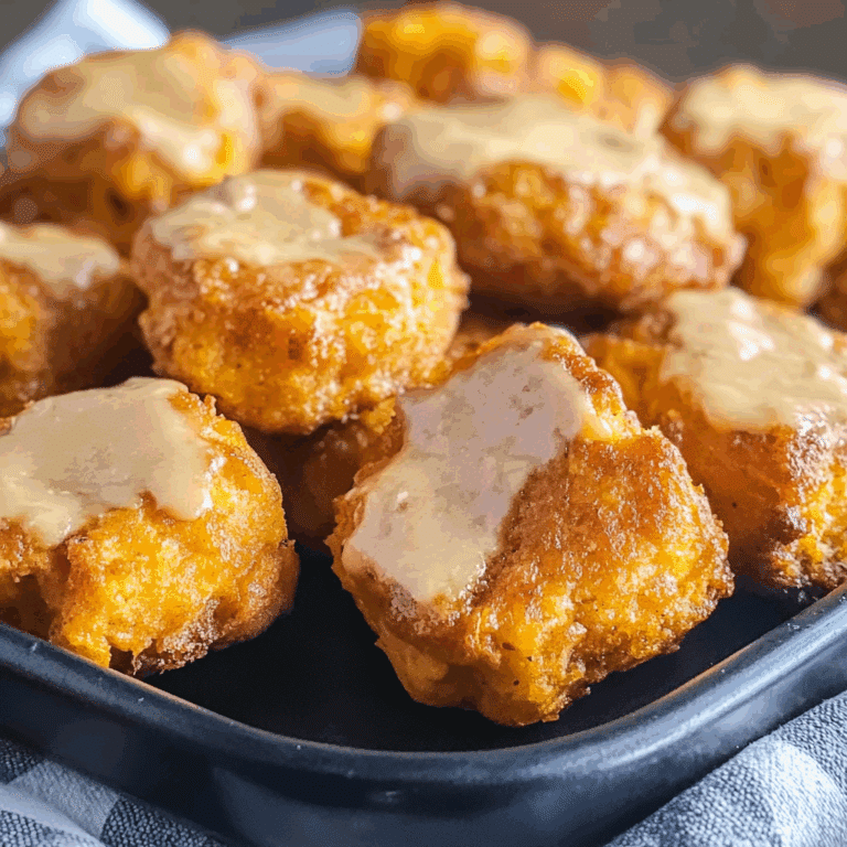 Baked Pumpkin Fritter Bites