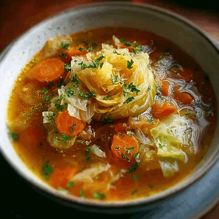 Cabbage Fat-Burning Soup