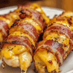 Cheesy Bacon Wrapped Chicken Tenders
