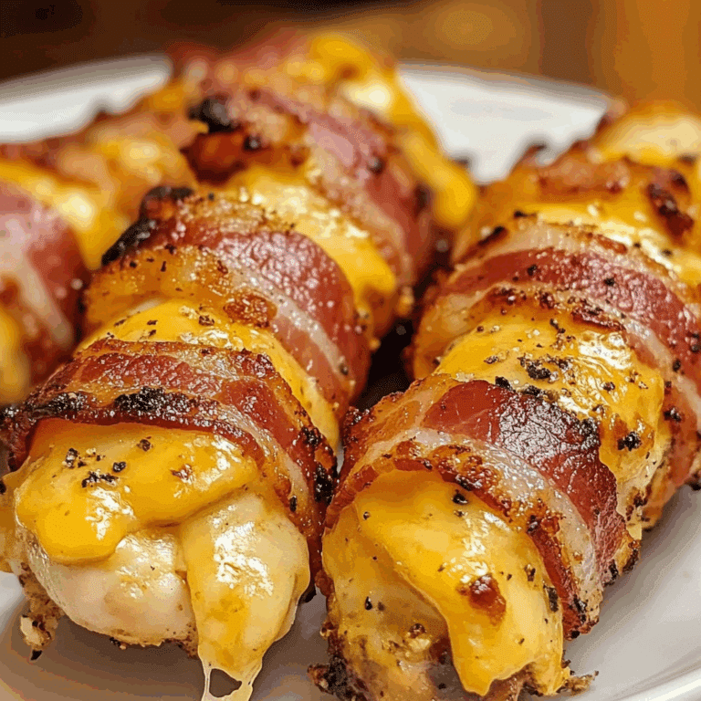 Cheesy Bacon Wrapped Chicken Tenders