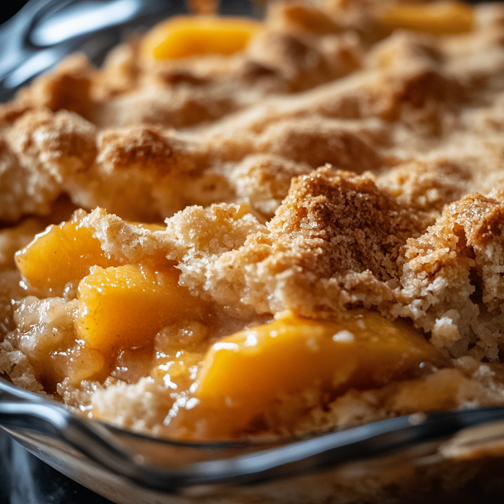 Fresh Southern Peach Cobbler