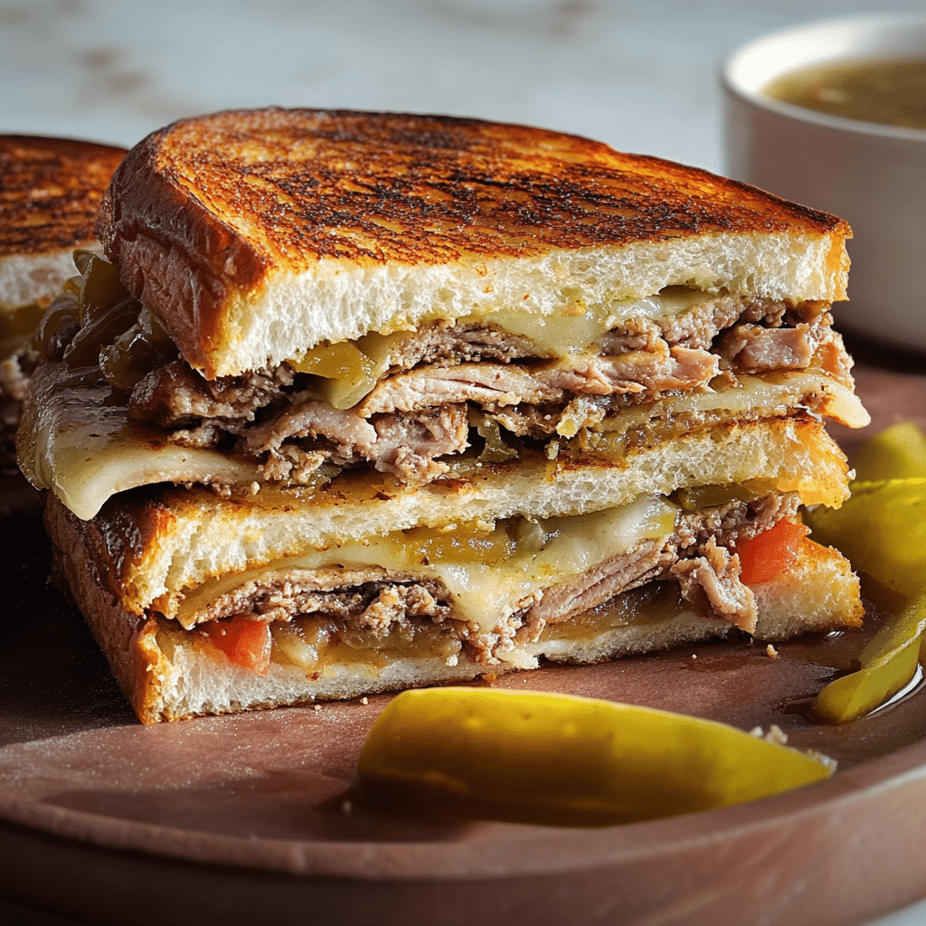 Slow Cooker Cuban Sandwiches