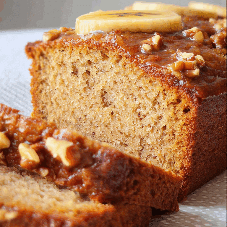 Soft and Moist Banana Cake