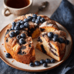 Sour Cream Blueberry Coffee Cake