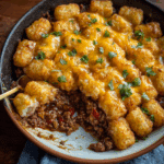 Tater Tot Sloppy Joe Casserole