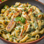 Chicken and Spinach Pasta