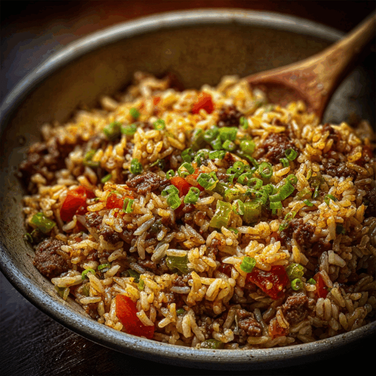 Classic Southern Dirty Rice – A Flavorful One-Pot Wonder