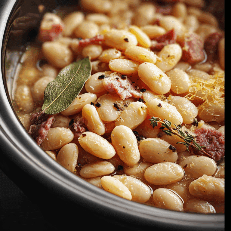 Crock Pot Great Northern Beans