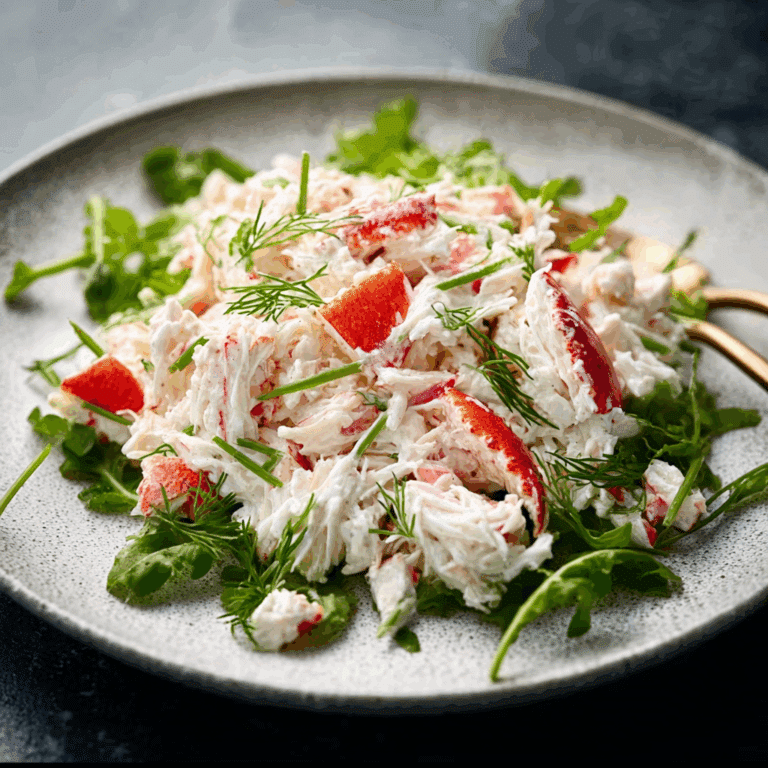 Easy Crab Salad