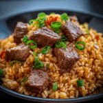 Garlic Butter Steak Fried Rice
