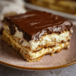 No-Bake Chocolate Eclair Cake