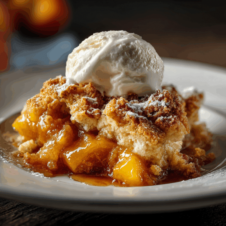 Peach Cobbler