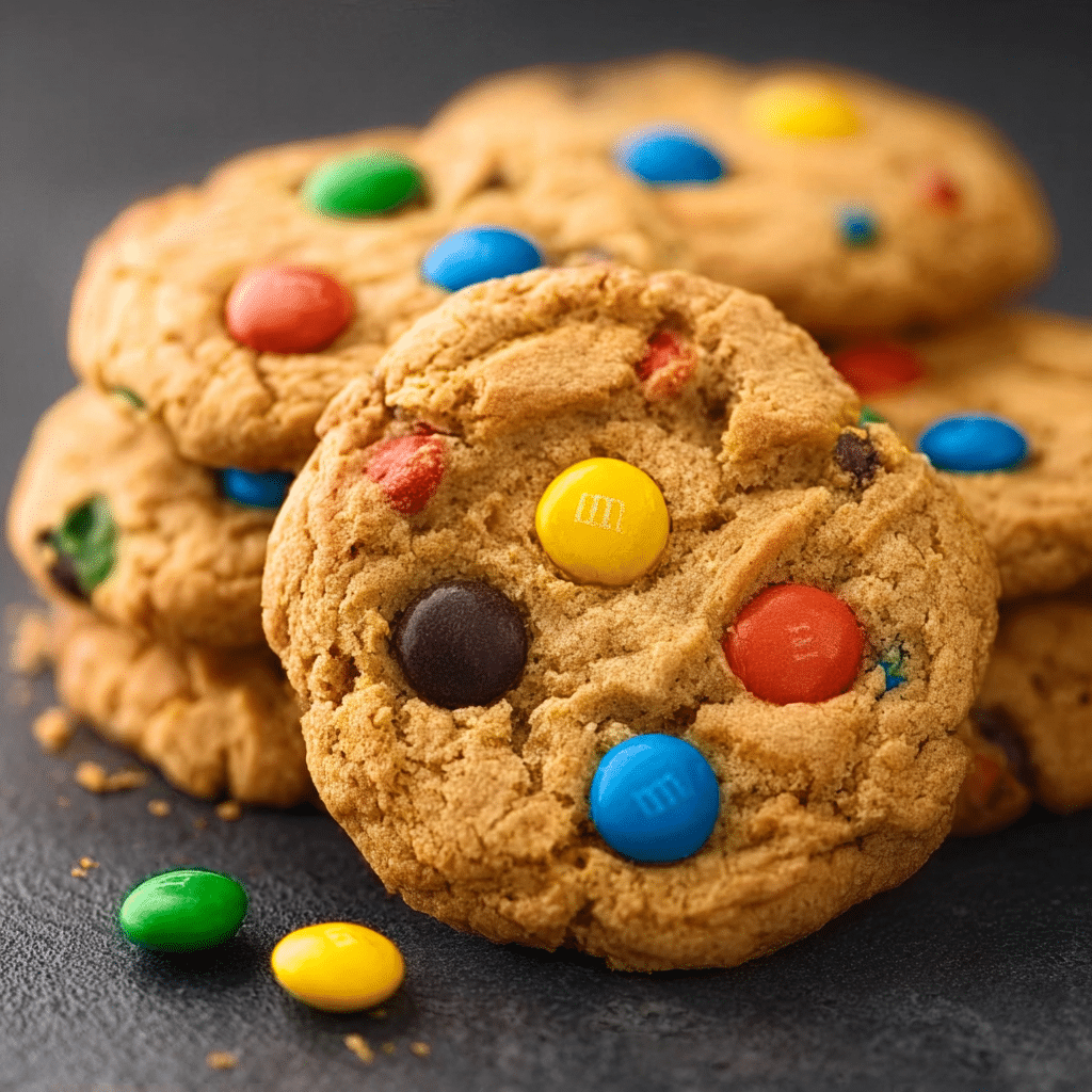 Peanut Butter M&M Cookies