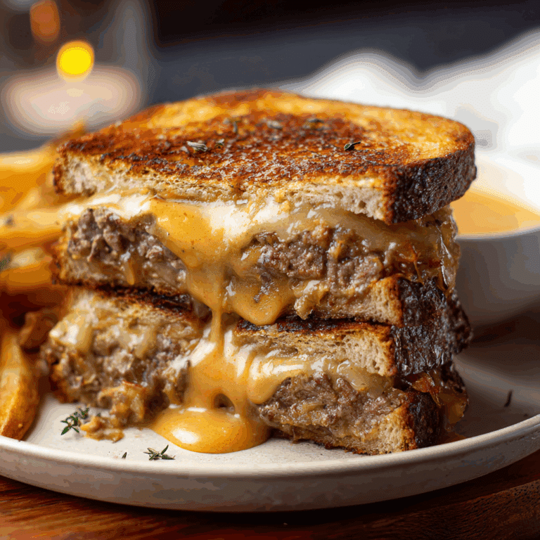 Perfect Patty Melts with Signature Sauce