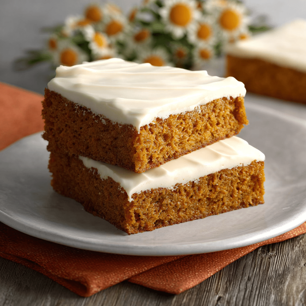 Pumpkin Spice Cake with Cream Cheese Frosting