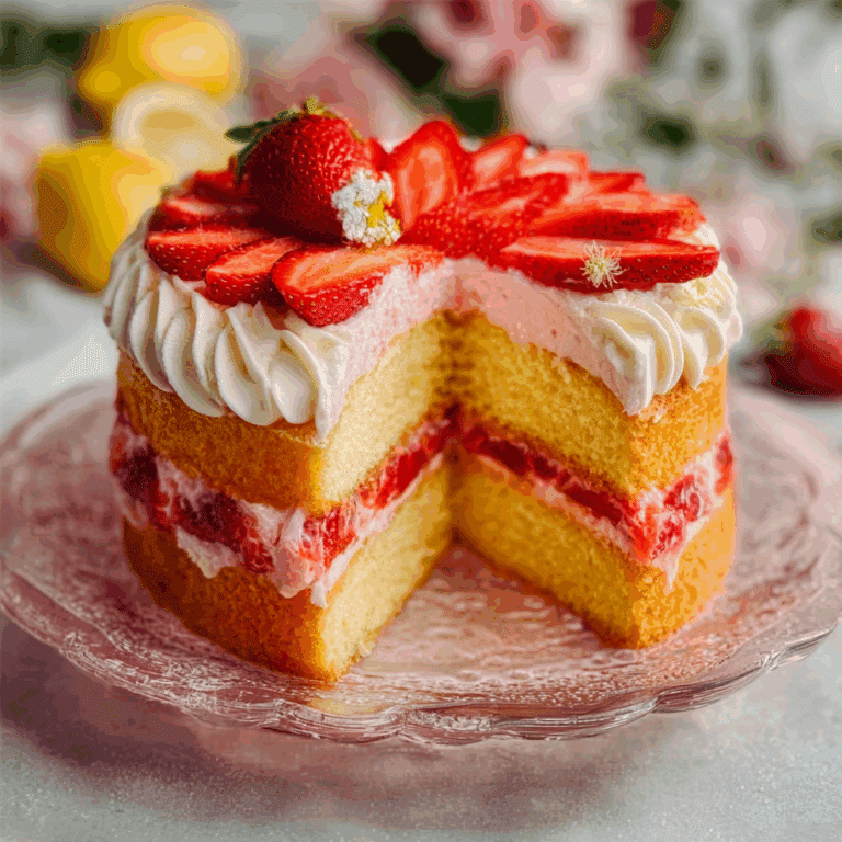 Strawberry Lemon Cake