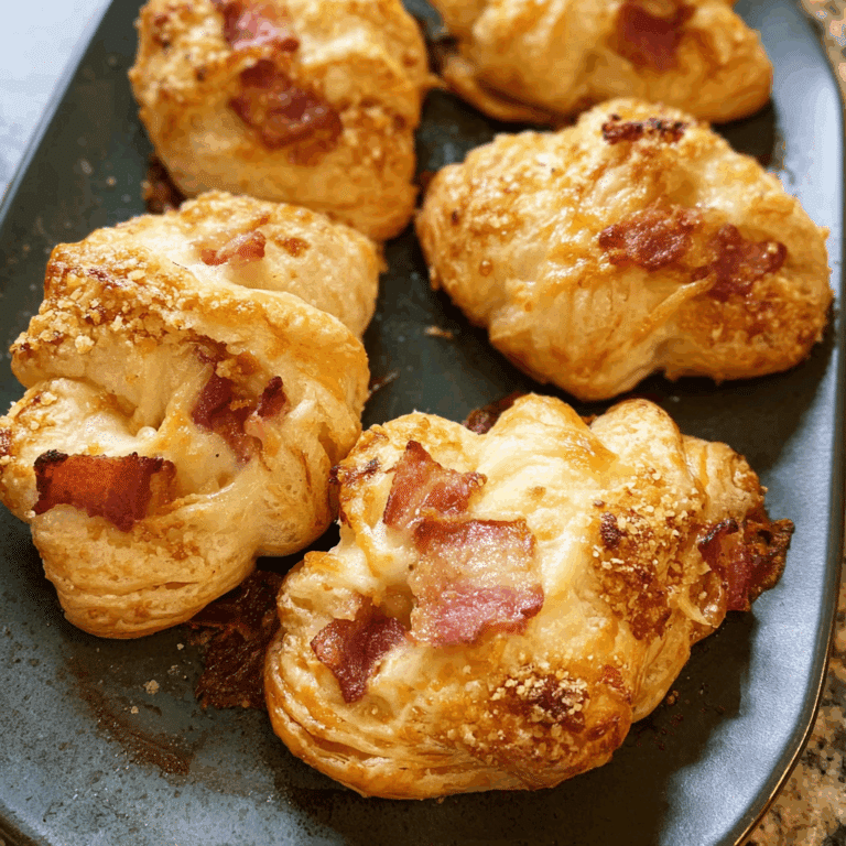 Bacon Cheese Puffs