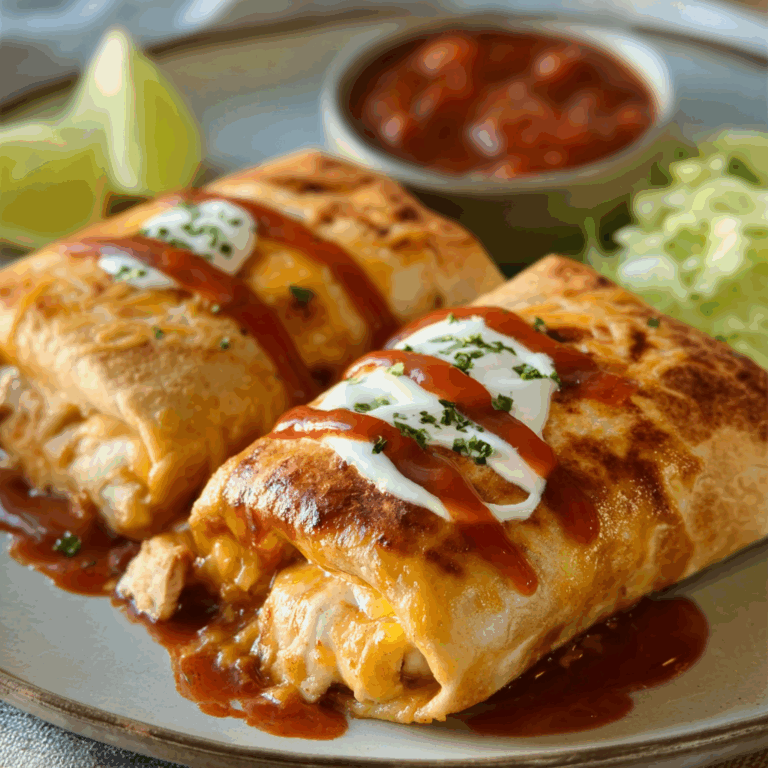 Baked Chicken Chimichangas