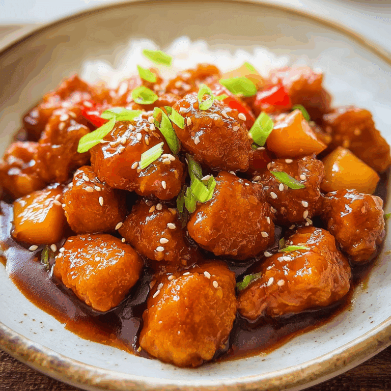 Baked Sweet and Sour Chicken