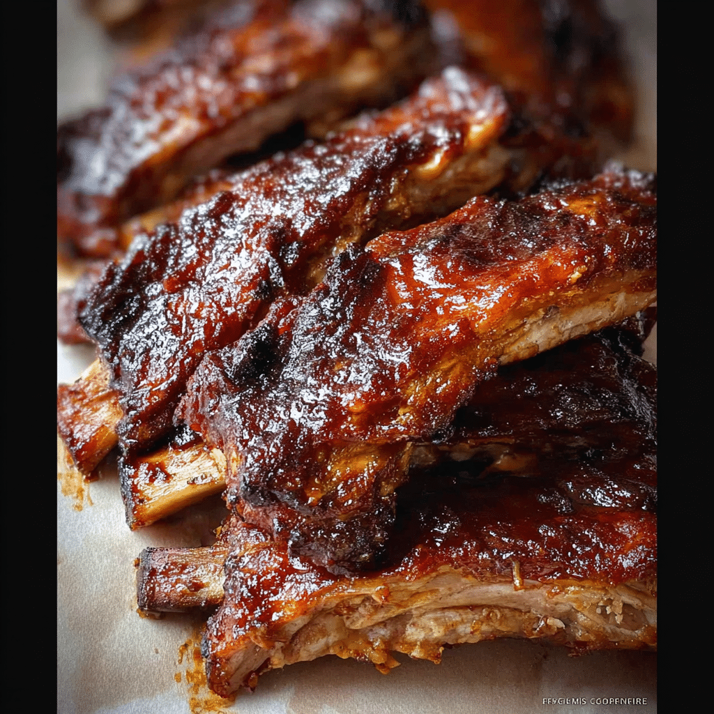 Crockpot Barbecue Ribs
