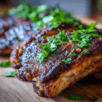 Crockpot Barbeque Ribs
