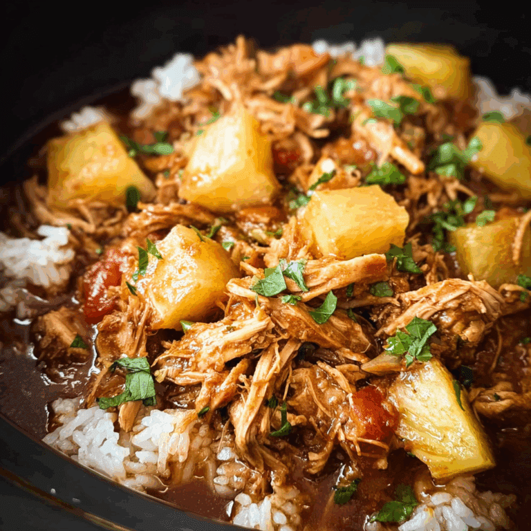 Crockpot Hawaiian Chicken