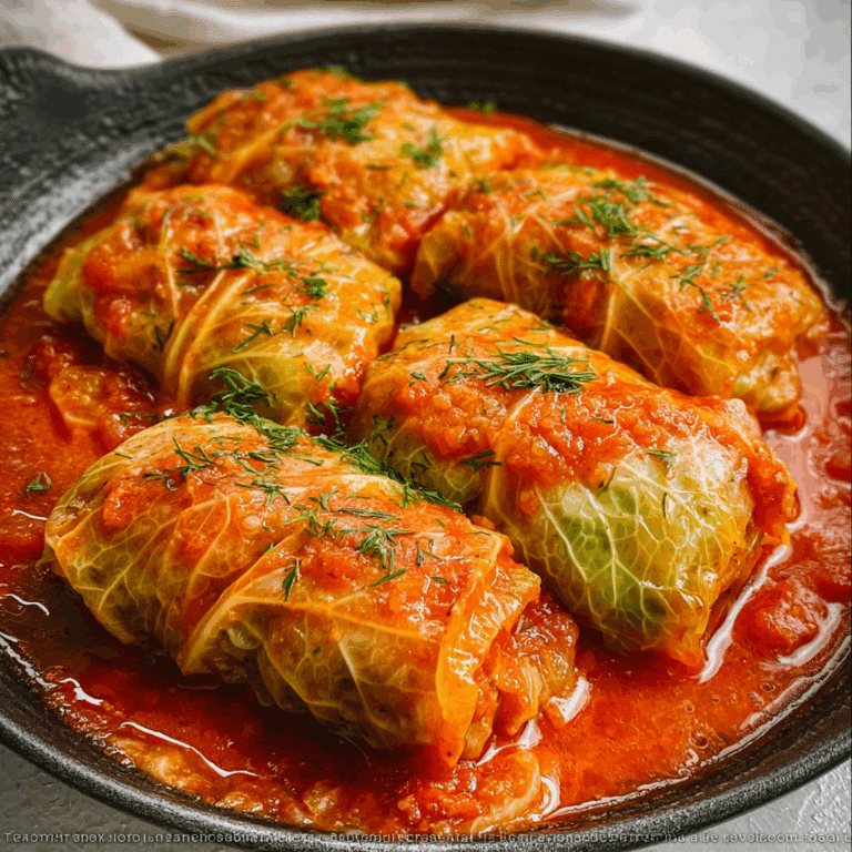 Cabbage Rolls Recipe