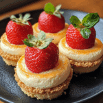 Cheesecake Stuffed Strawberries