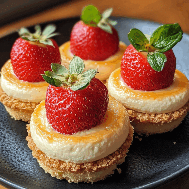 Cheesecake Stuffed Strawberries