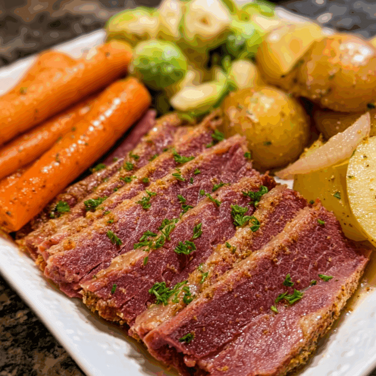 Crock Pot Corned Beef Dinner