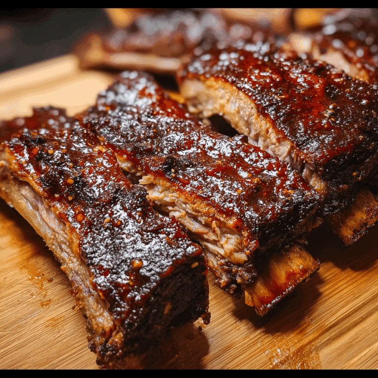 Fall Off the Bone BBQ Beef Ribs