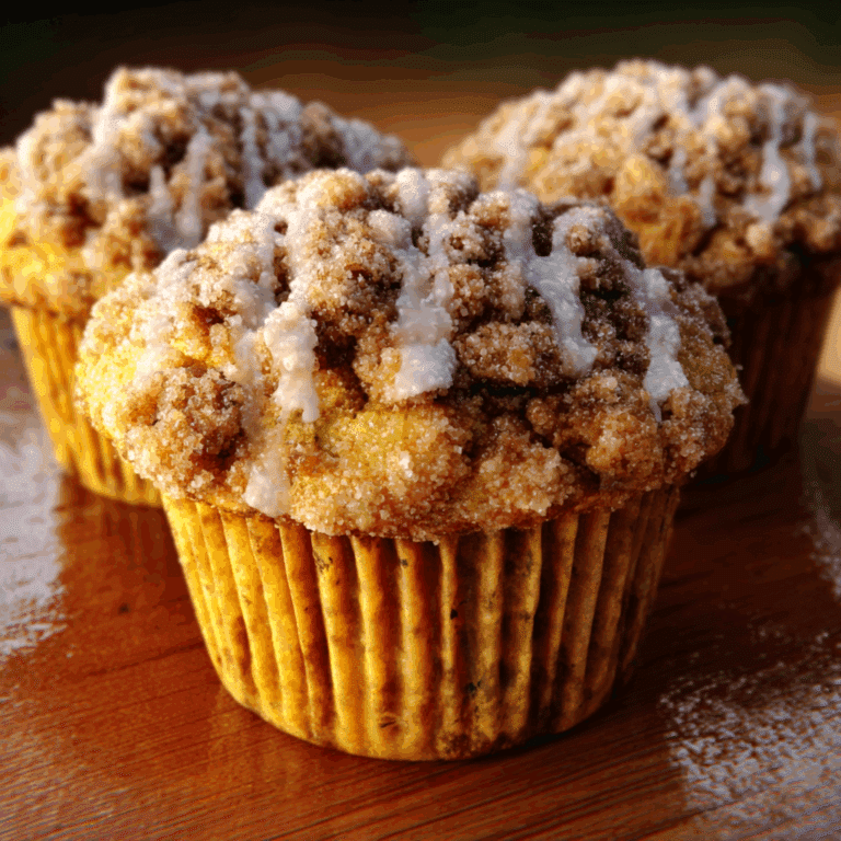 Pumpkin Streusel Muffins