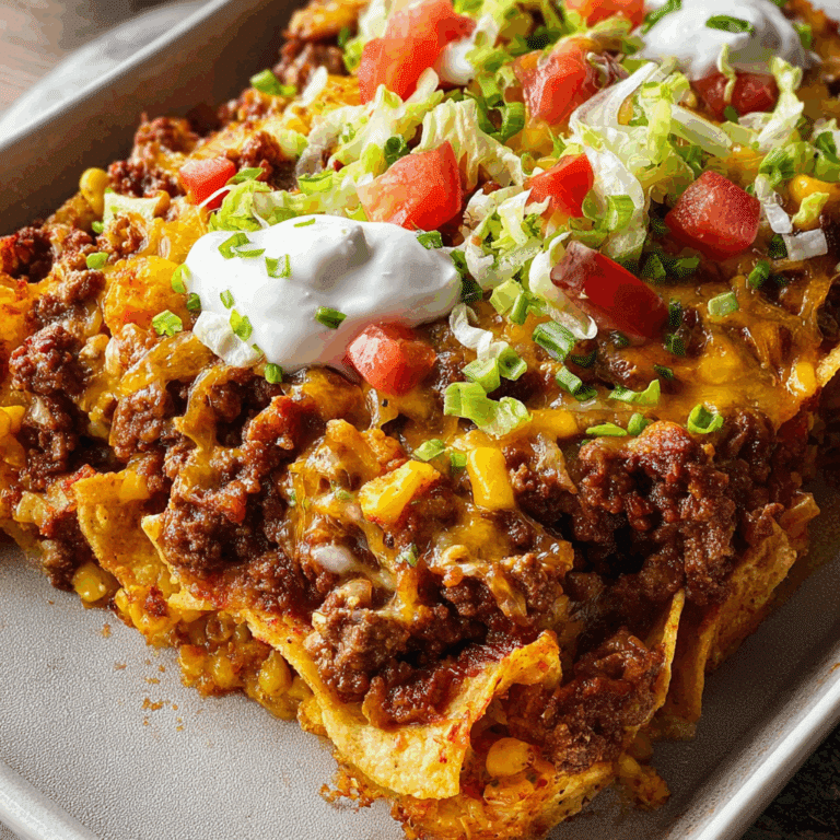 Walking Taco Bake