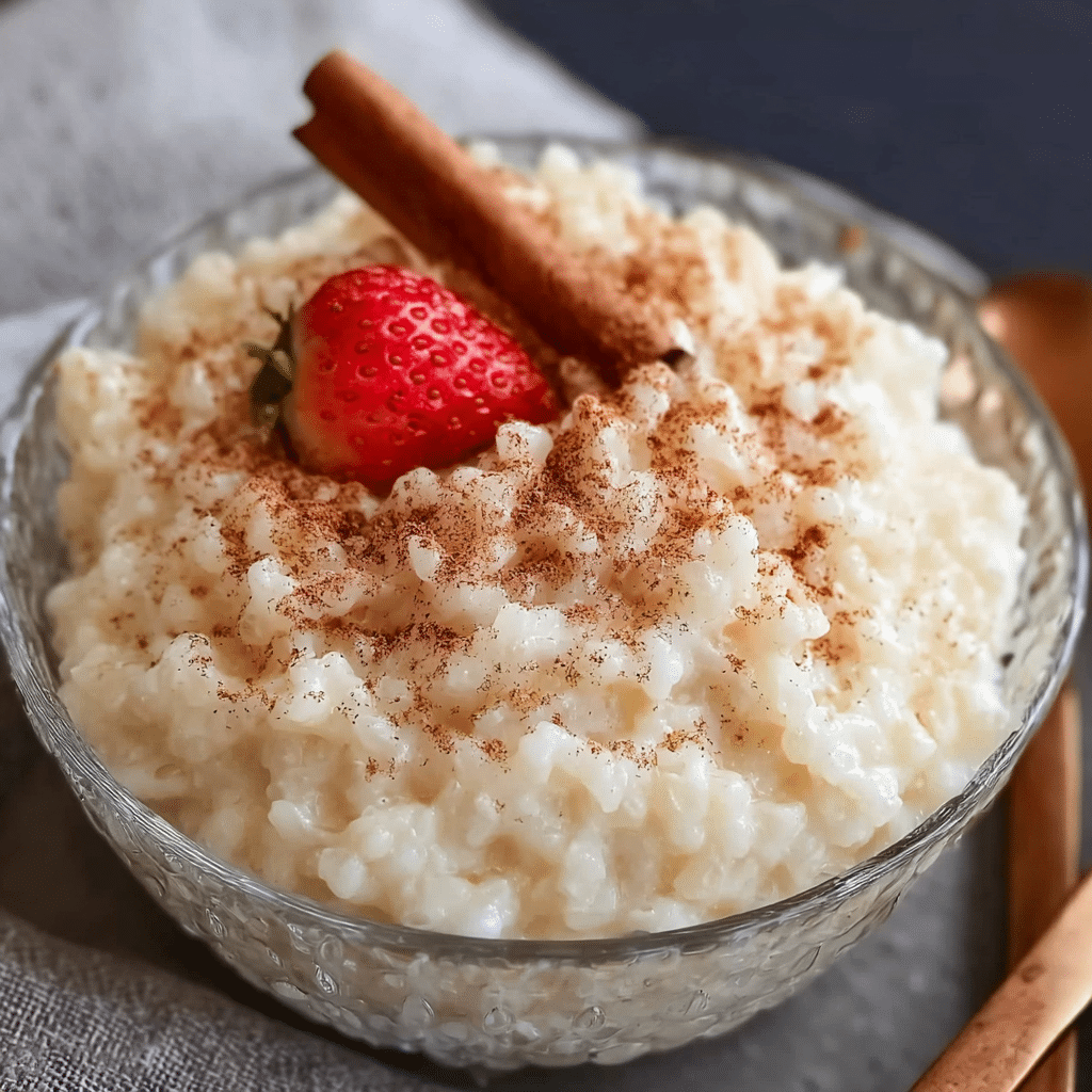Yummy Creamy Rice Pudding