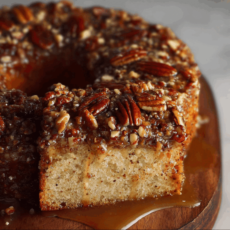 Pecan Pie Pound Cake