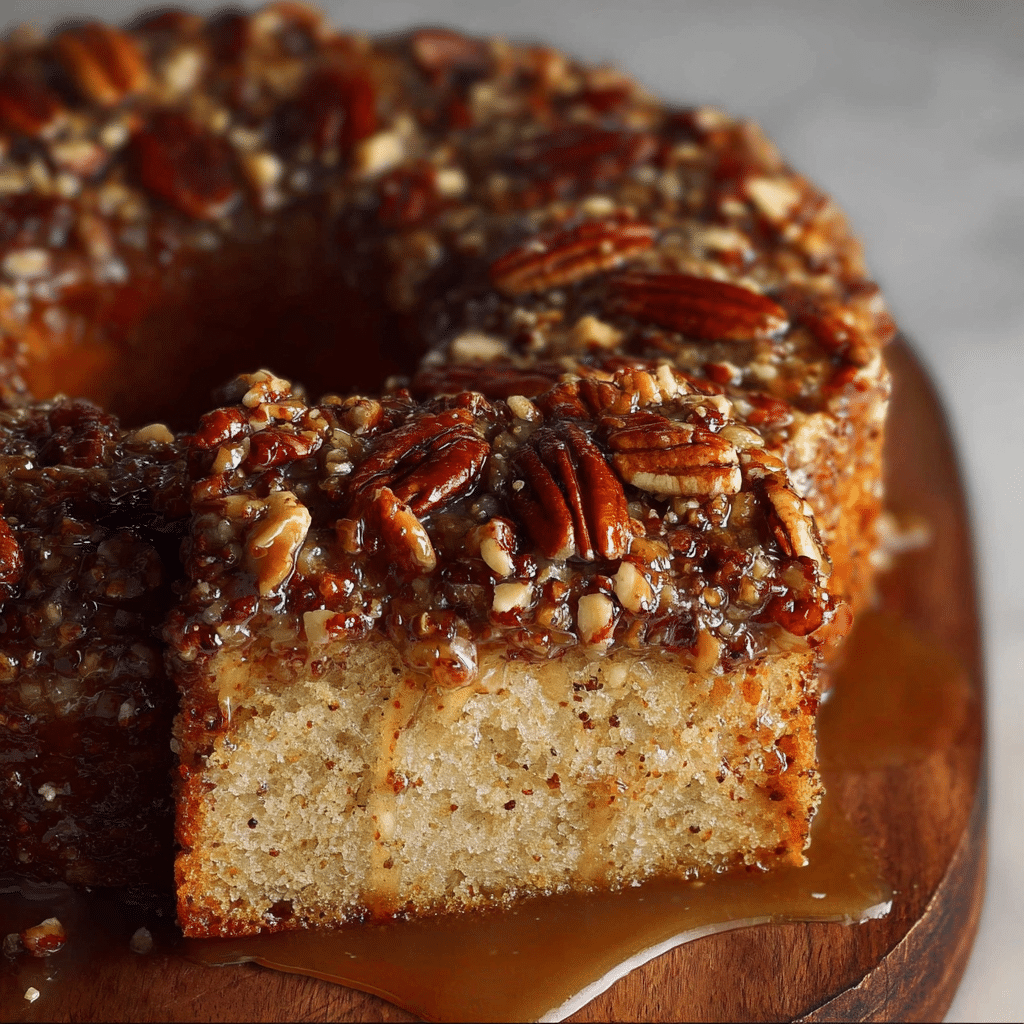 Pecan Pie Pound Cake