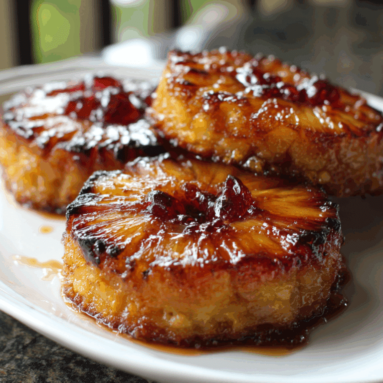 Pineapple Upside Down Bundt Cake