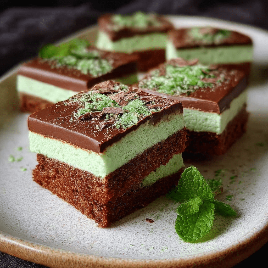 AERO Chocolate Mint Slice