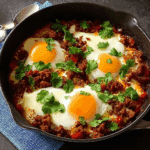 Baked Mexican Chorizo and Eggs