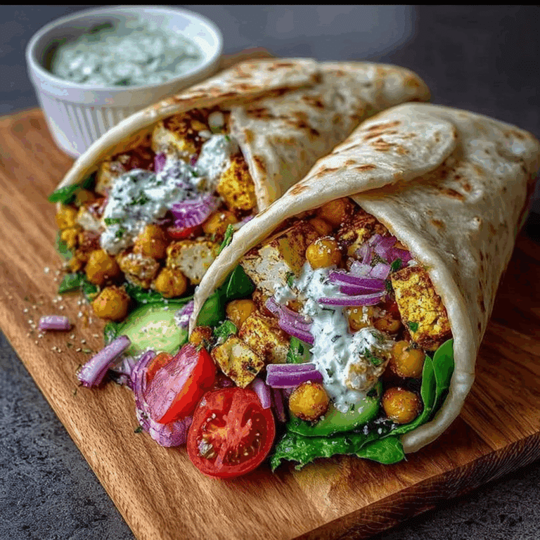 Chickpea Paneer Wrap